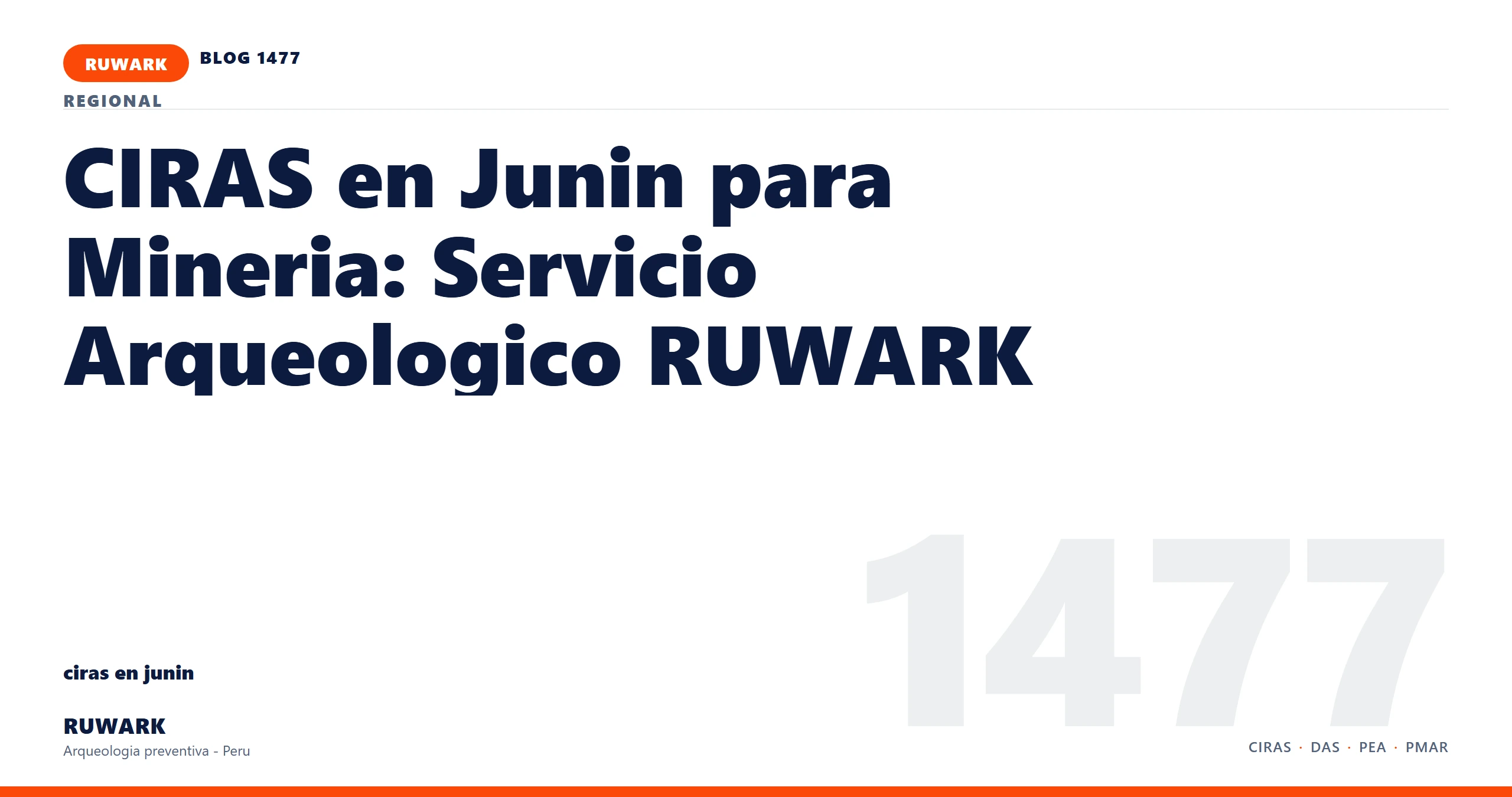 servidumbre - RUWARK arqueologia preventiva Peru