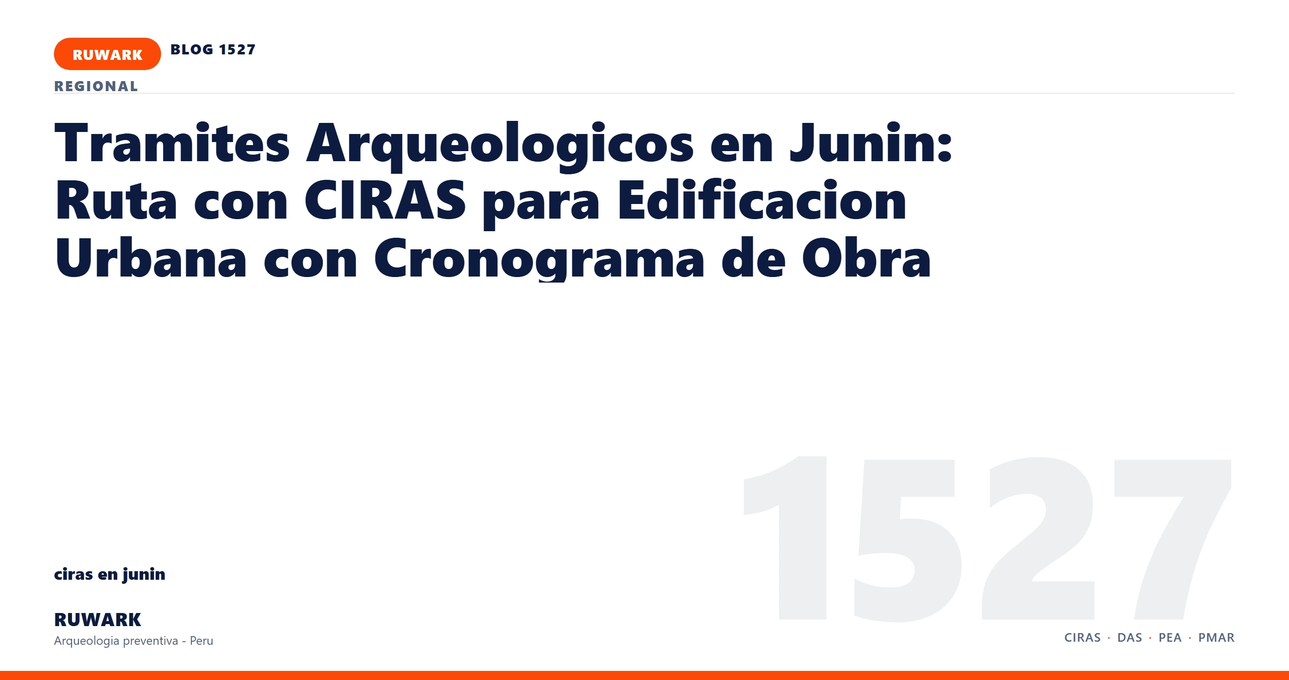 riesgo - RUWARK arqueologia preventiva Peru