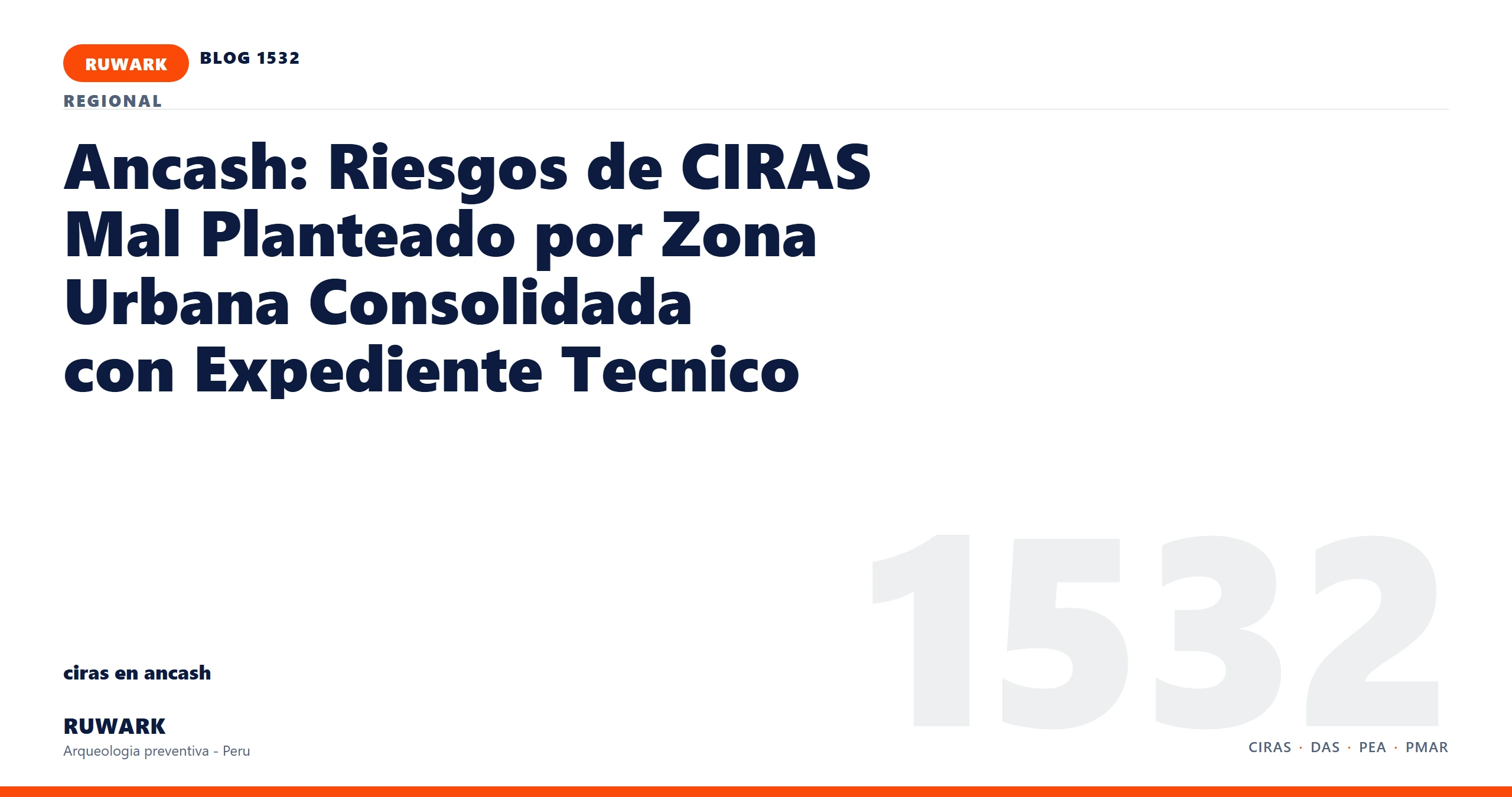 zona - RUWARK arqueologia preventiva Peru