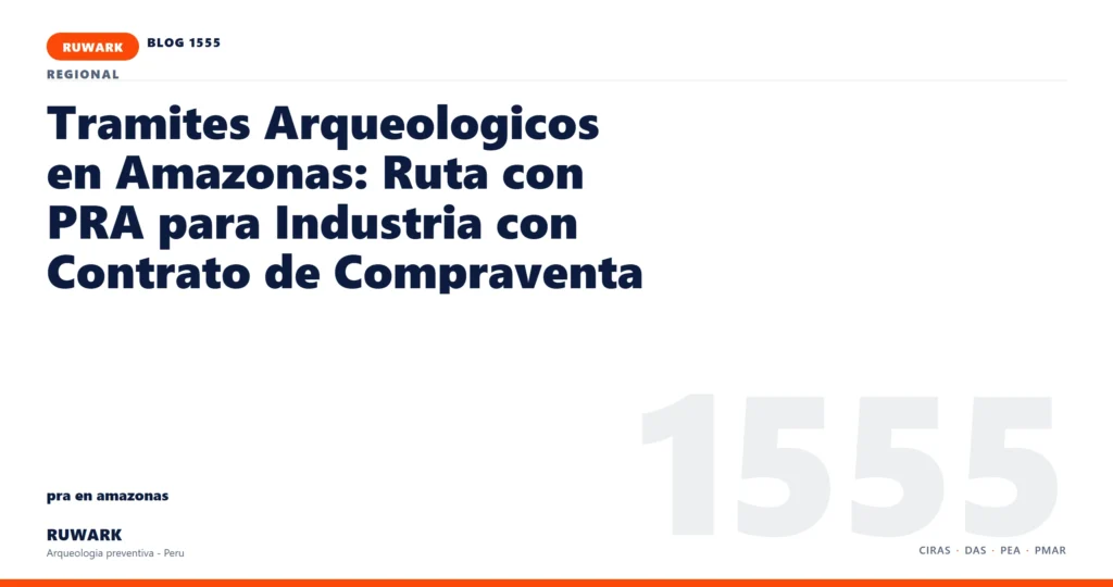observacion - RUWARK arqueologia preventiva Peru