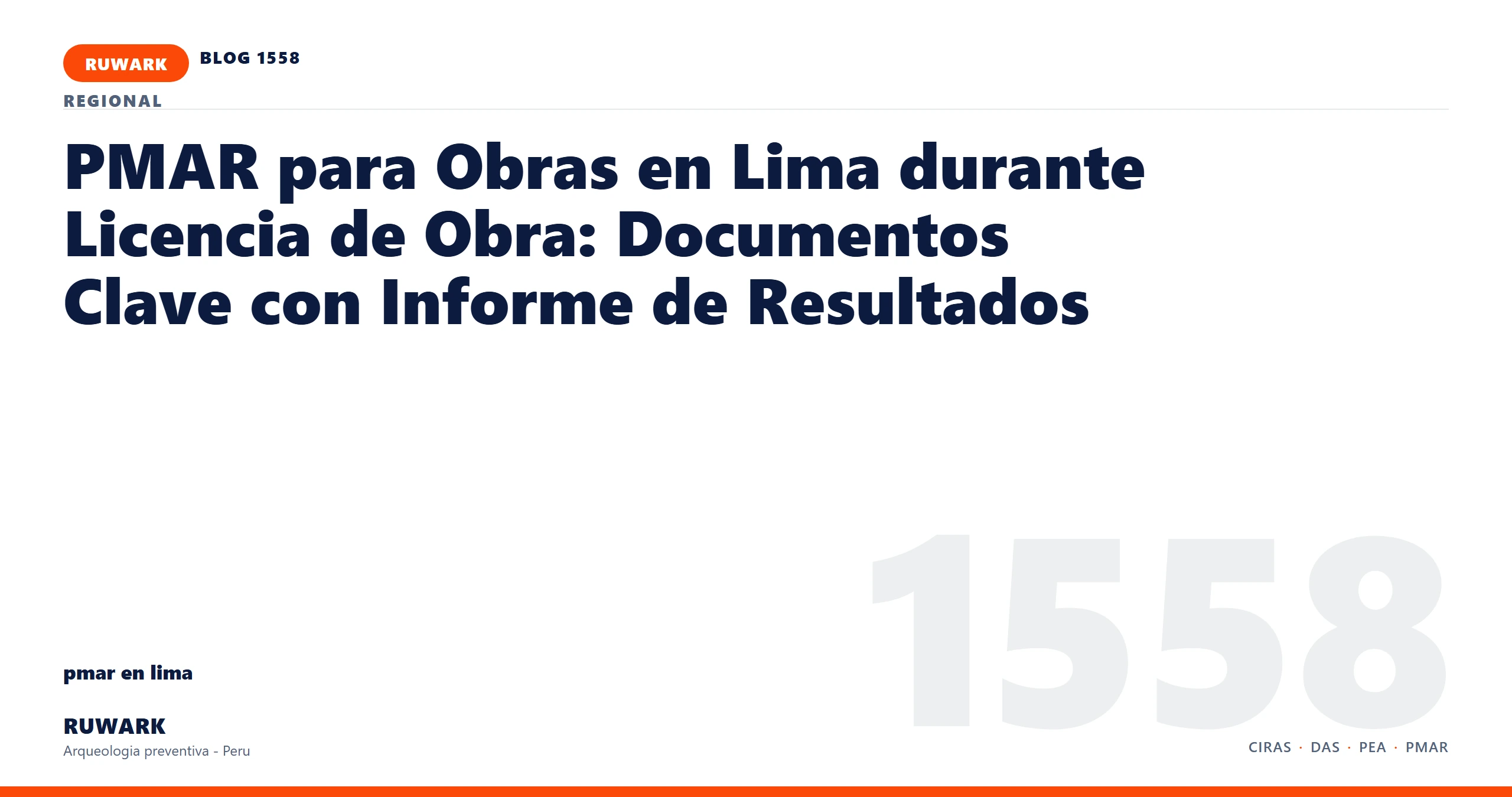 riesgo - RUWARK arqueologia preventiva Peru