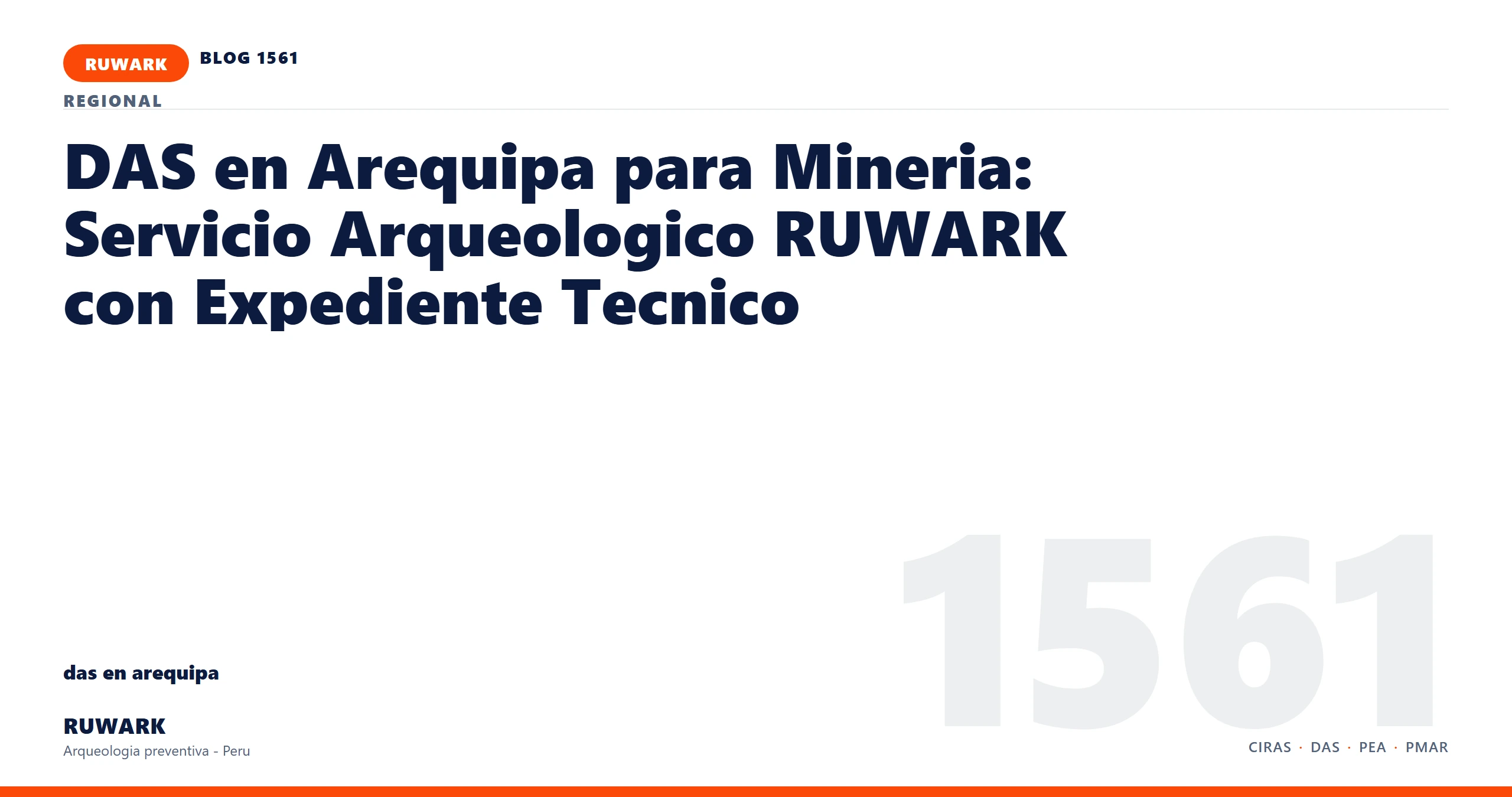observacion - RUWARK arqueologia preventiva Peru