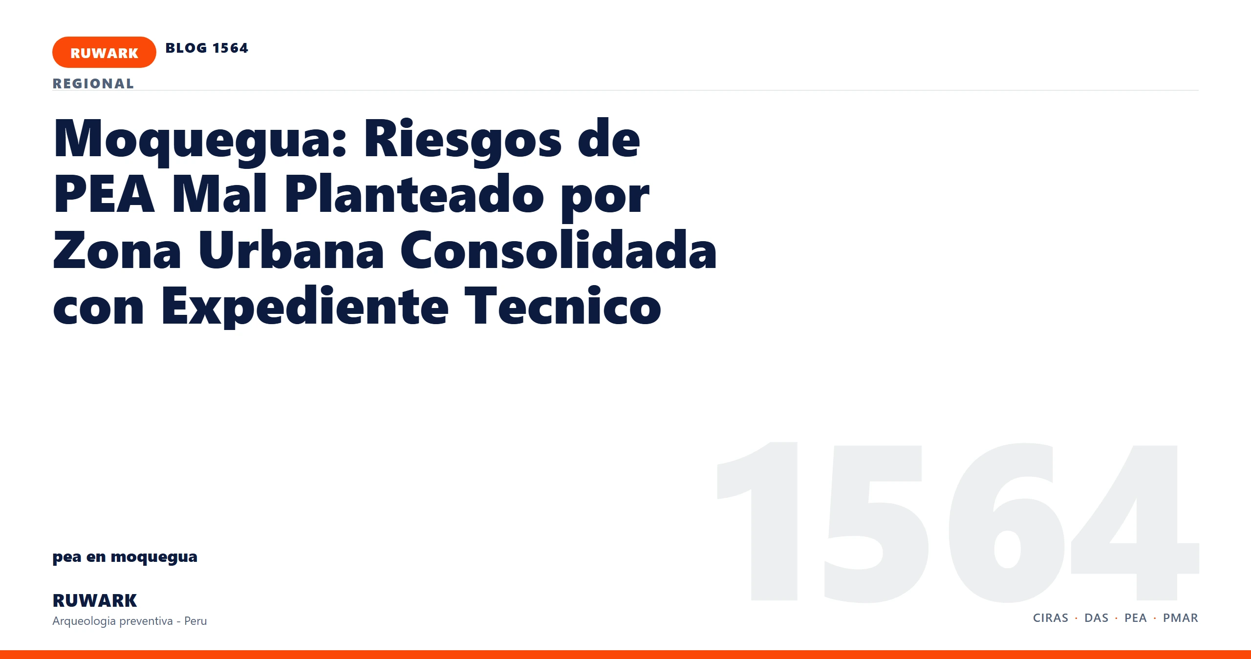 zona - RUWARK arqueologia preventiva Peru