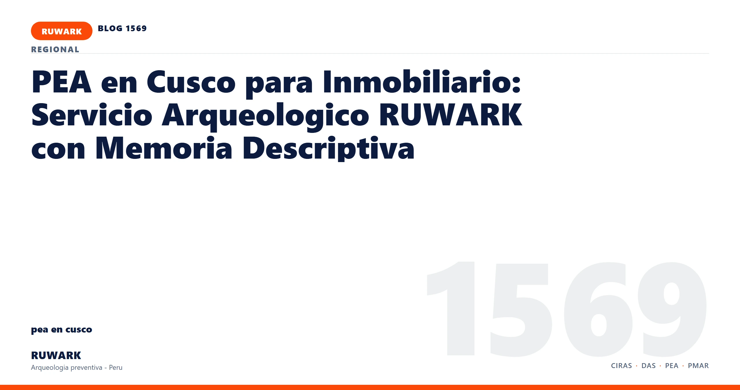 servidumbre - RUWARK arqueologia preventiva Peru