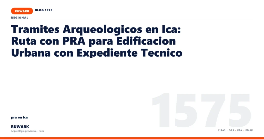 servidumbre - RUWARK arqueologia preventiva Peru