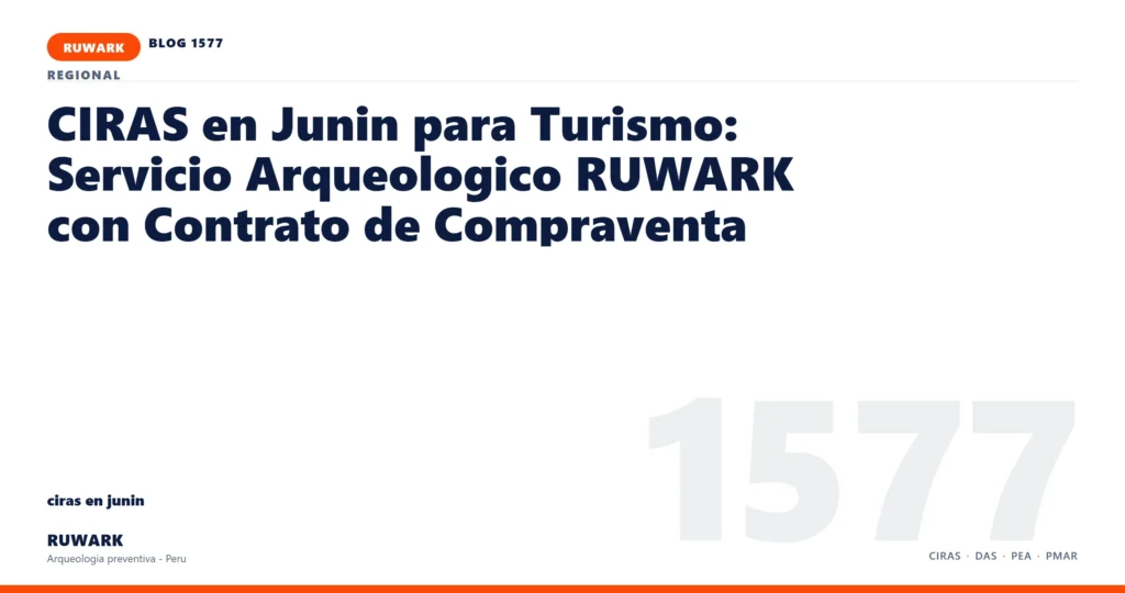 observacion - RUWARK arqueologia preventiva Peru
