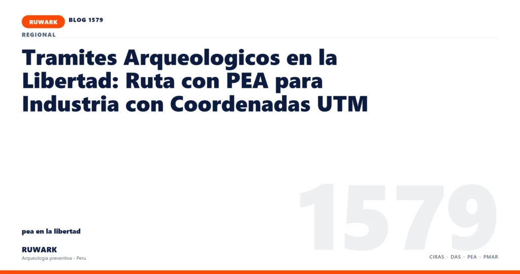 observacion - RUWARK arqueologia preventiva Peru