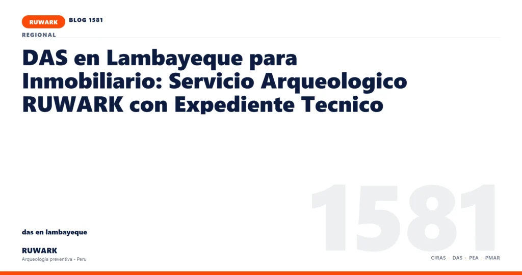 servidumbre - RUWARK arqueologia preventiva Peru