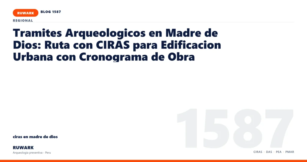 riesgo - RUWARK arqueologia preventiva Peru