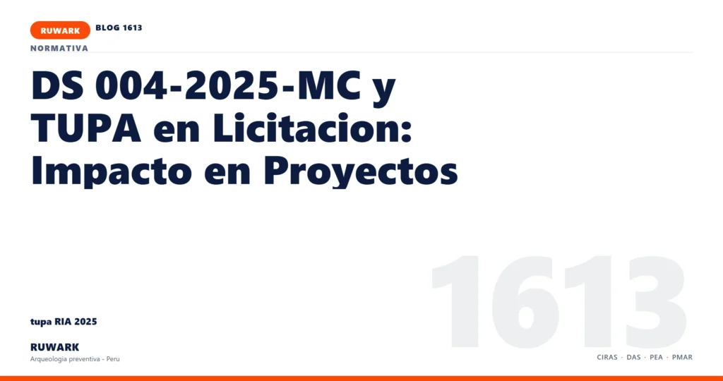 infraestructura - RUWARK arqueologia preventiva Peru