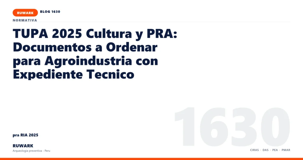 cambio - RUWARK arqueologia preventiva Peru