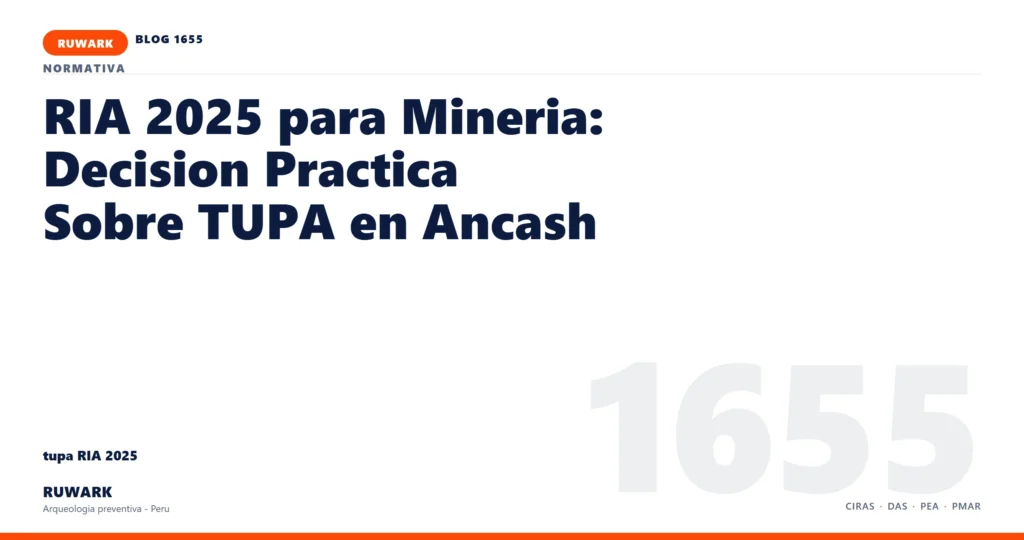 infraestructura - RUWARK arqueologia preventiva Peru