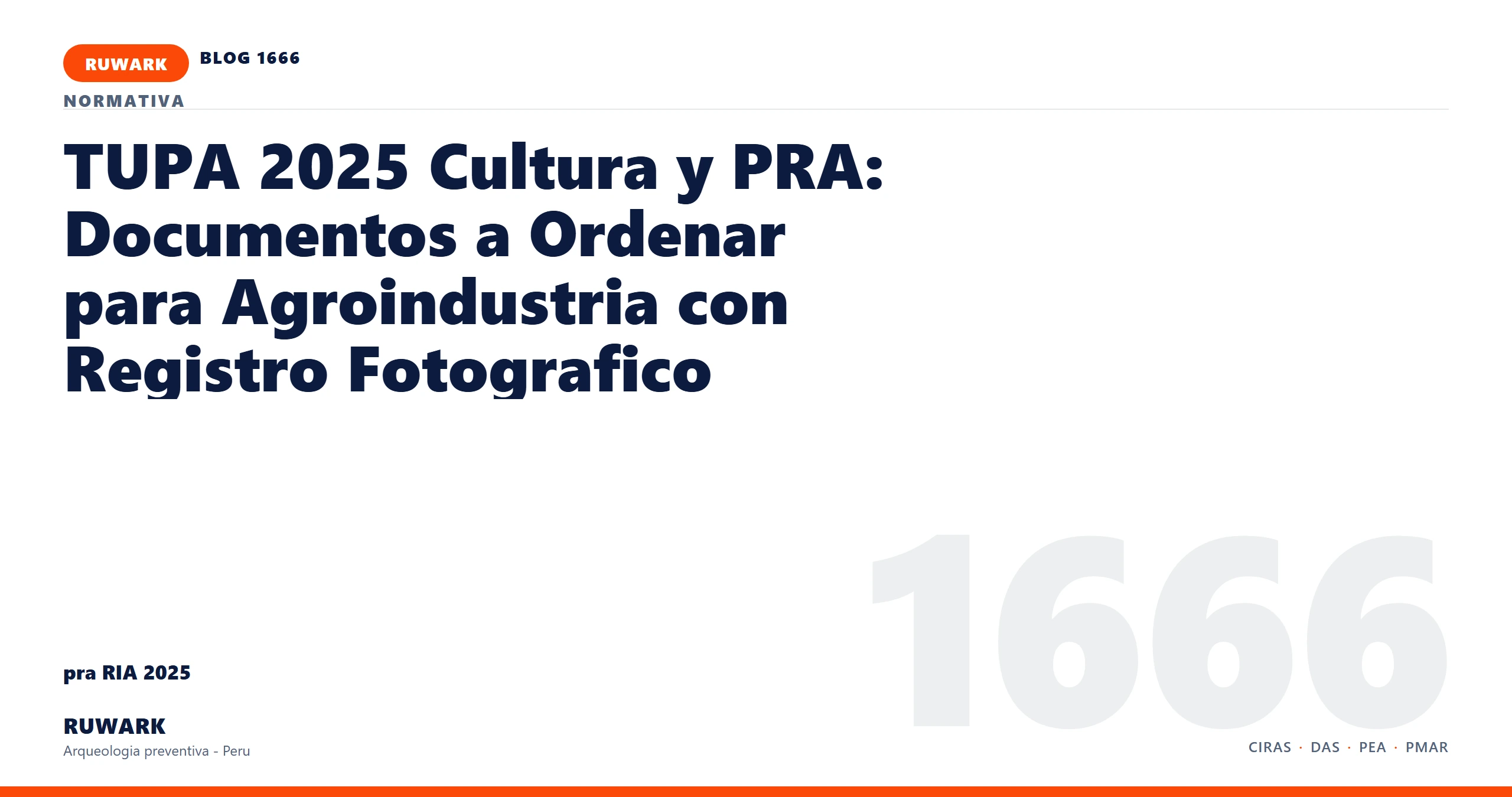 cambio - RUWARK arqueologia preventiva Peru