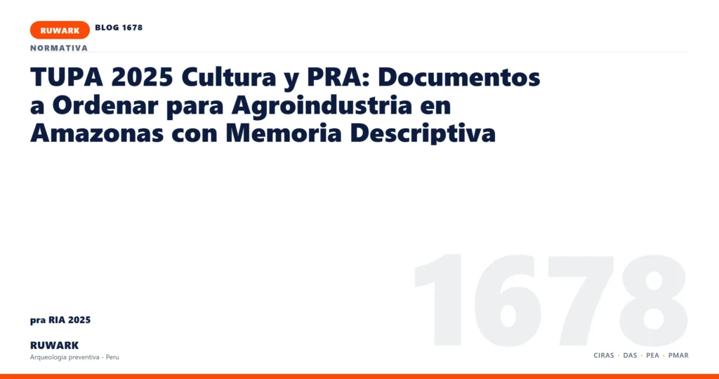 cambio - RUWARK arqueologia preventiva Peru