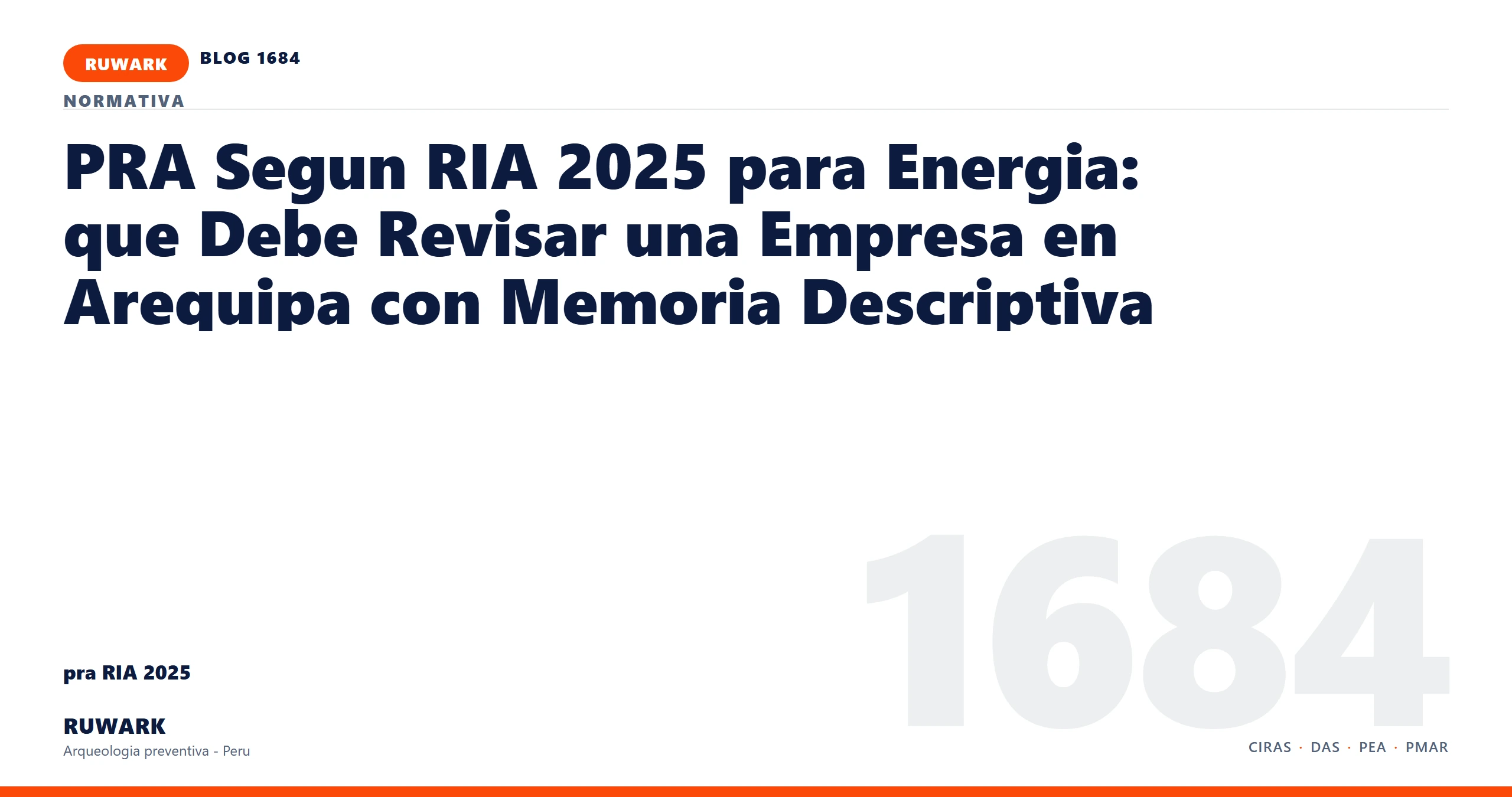 cambio - RUWARK arqueologia preventiva Peru