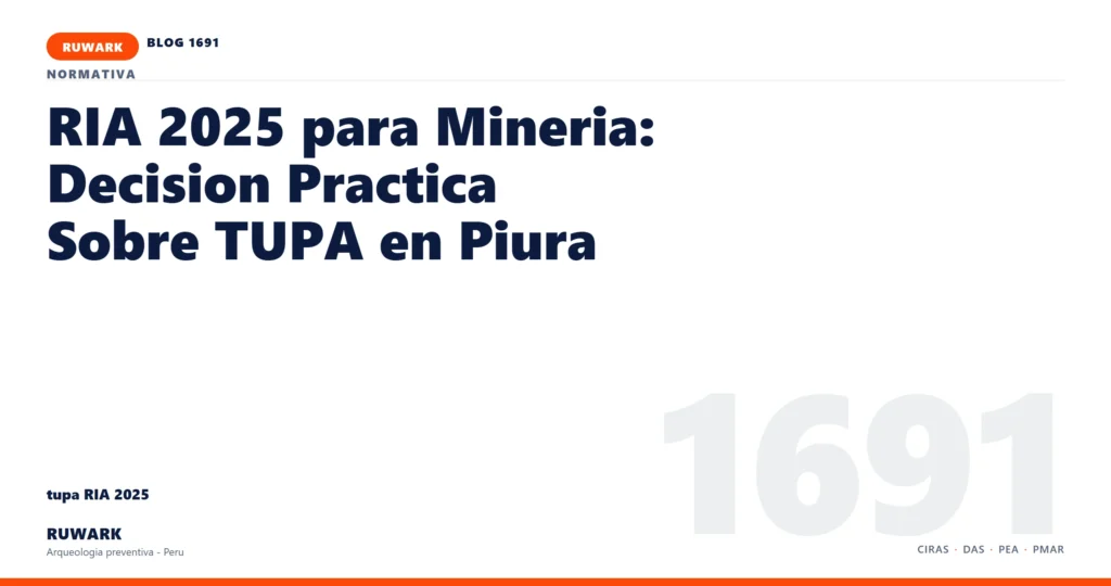 infraestructura - RUWARK arqueologia preventiva Peru