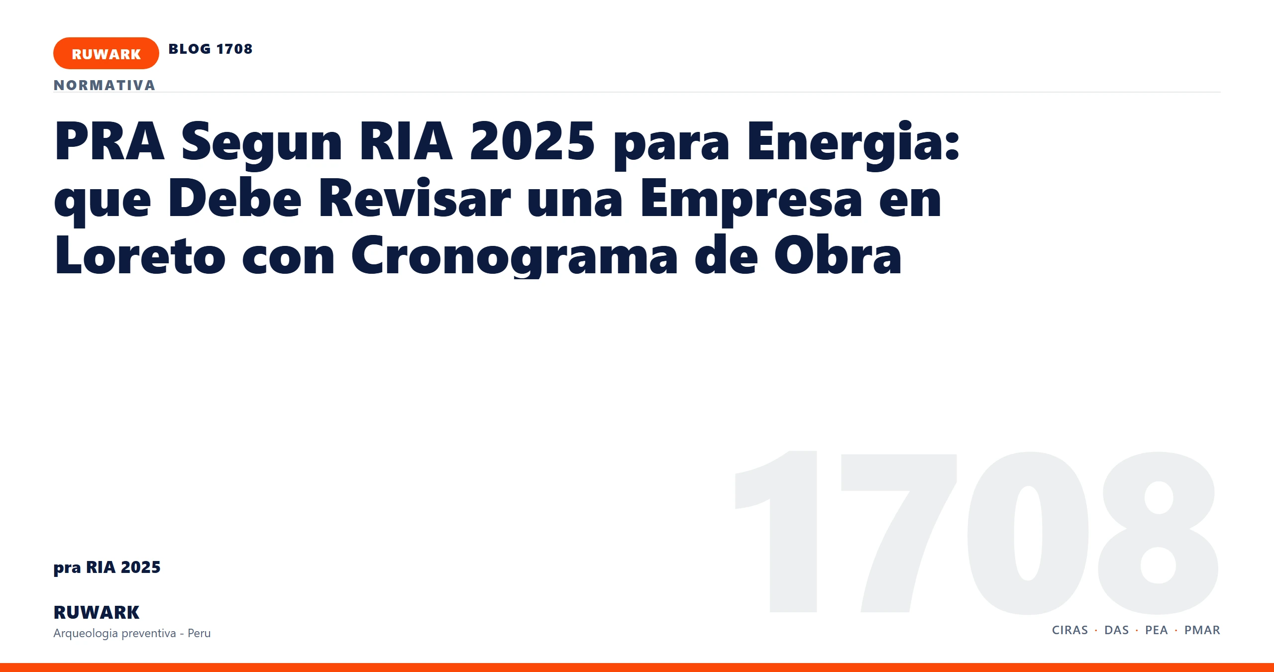 cambio - RUWARK arqueologia preventiva Peru