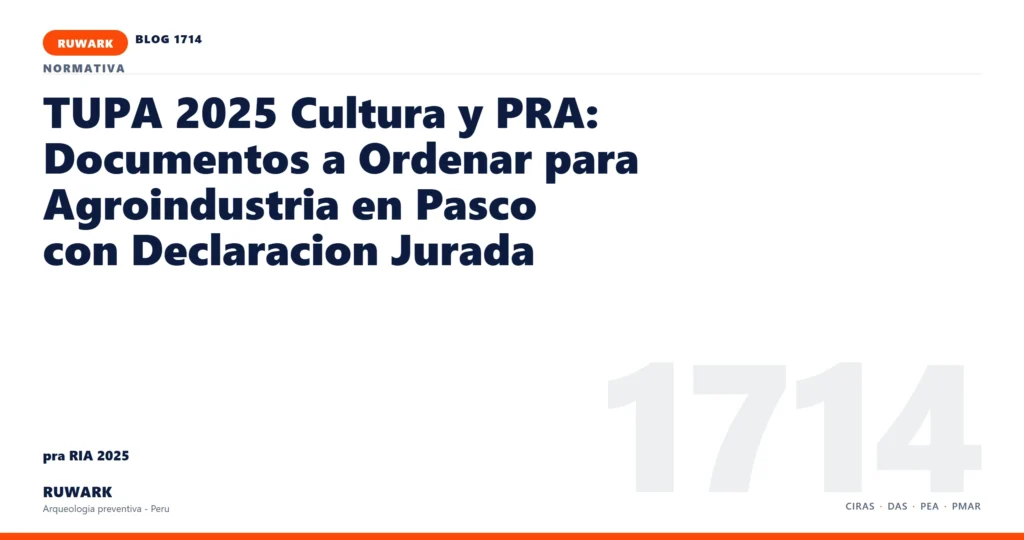 cambio - RUWARK arqueologia preventiva Peru