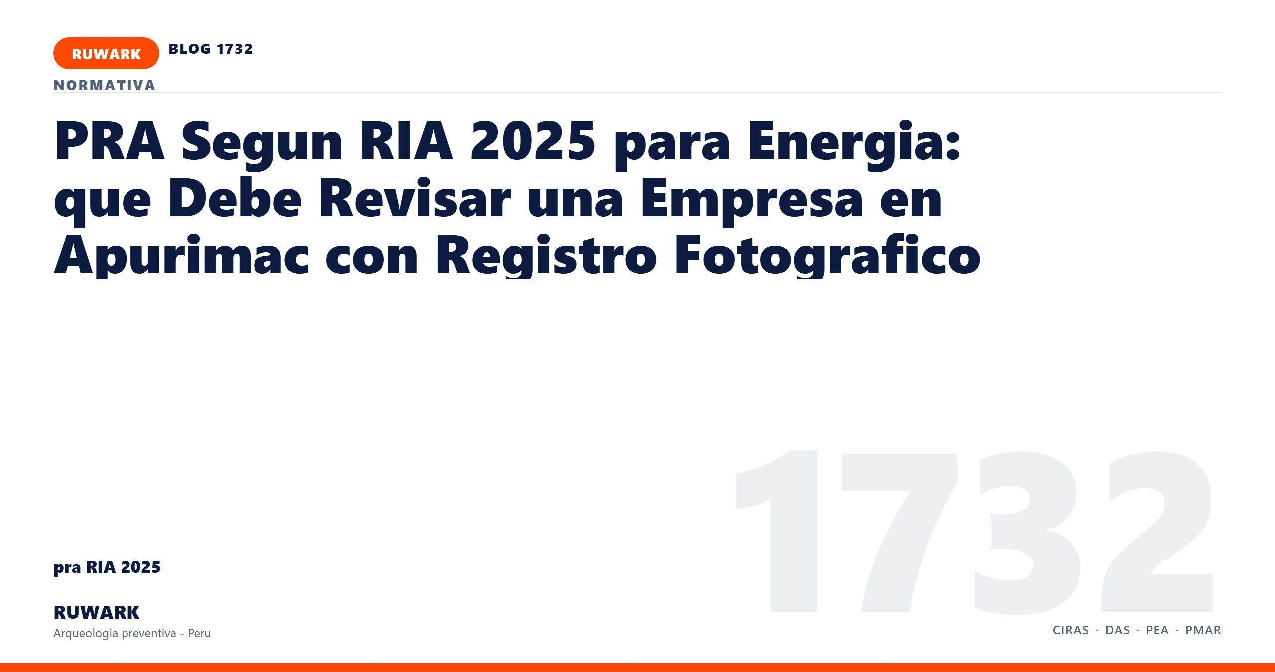 cambio - RUWARK arqueologia preventiva Peru