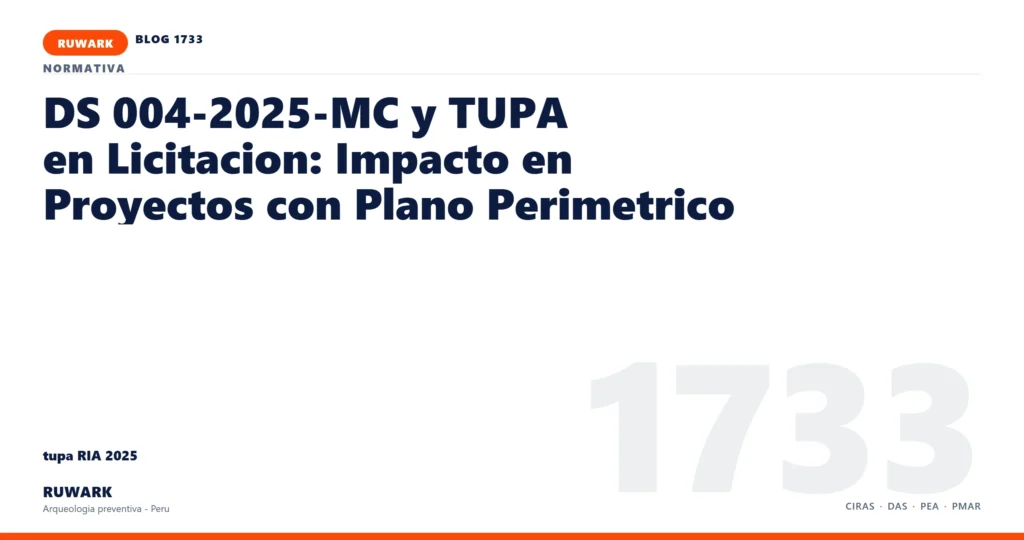 infraestructura - RUWARK arqueologia preventiva Peru