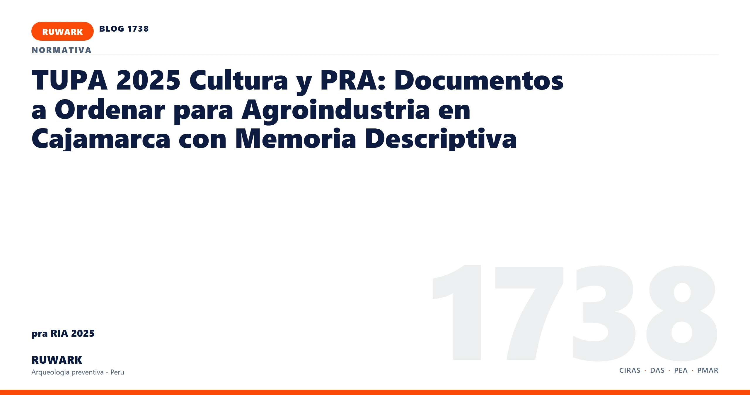 cambio - RUWARK arqueologia preventiva Peru