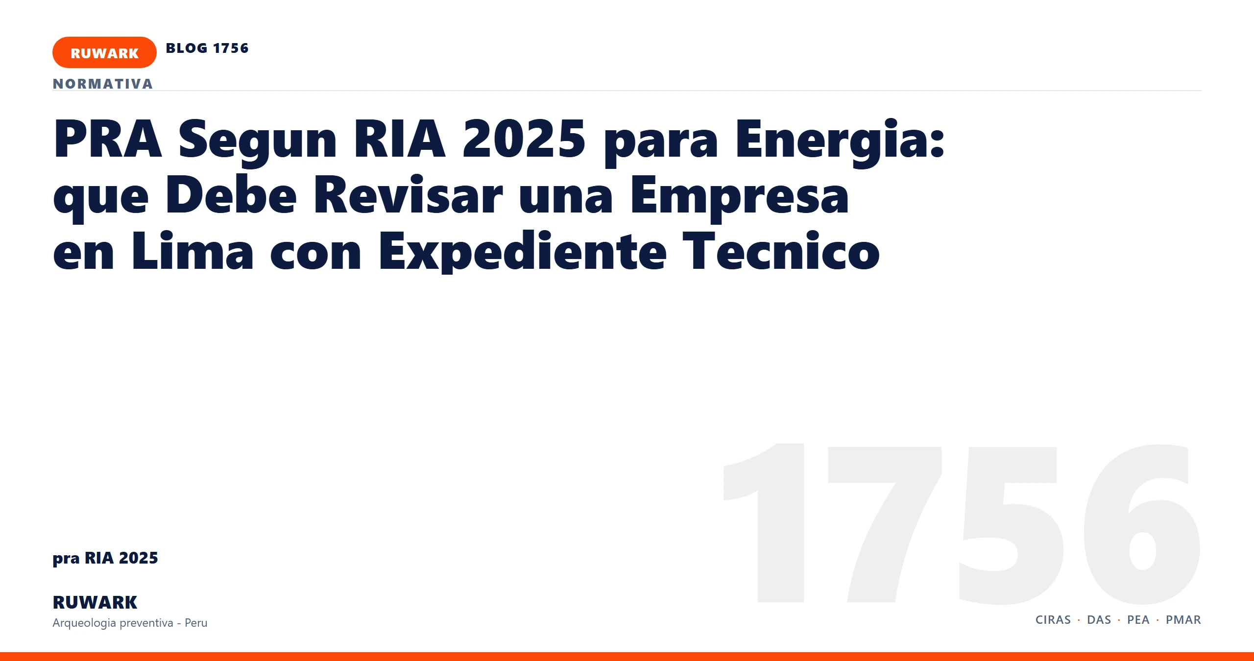 cambio - RUWARK arqueologia preventiva Peru