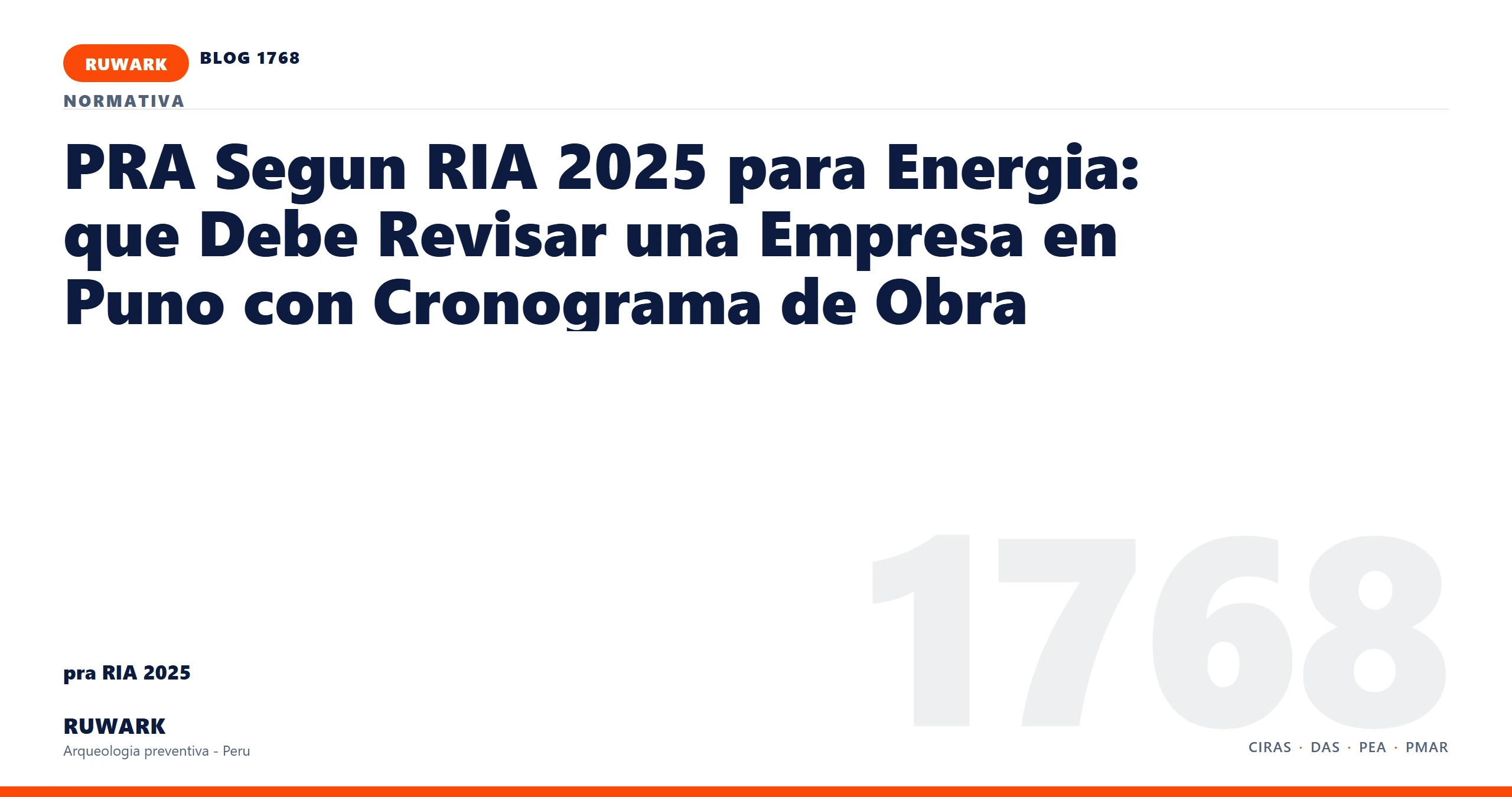 cambio - RUWARK arqueologia preventiva Peru