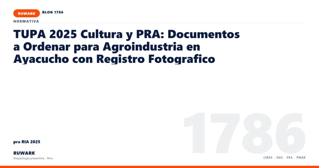 cambio - RUWARK arqueologia preventiva Peru