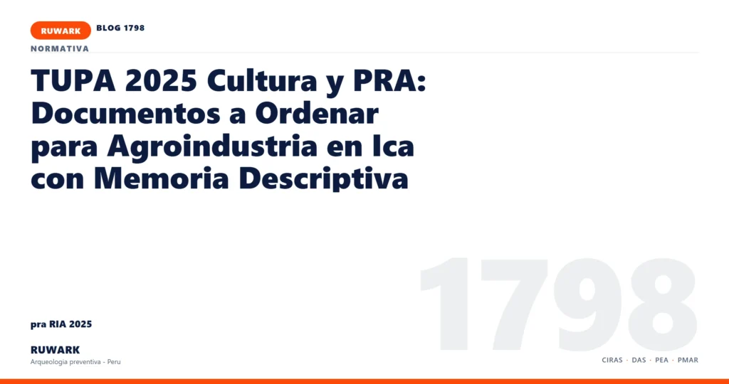 cambio - RUWARK arqueologia preventiva Peru