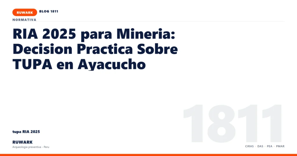 infraestructura - RUWARK arqueologia preventiva Peru