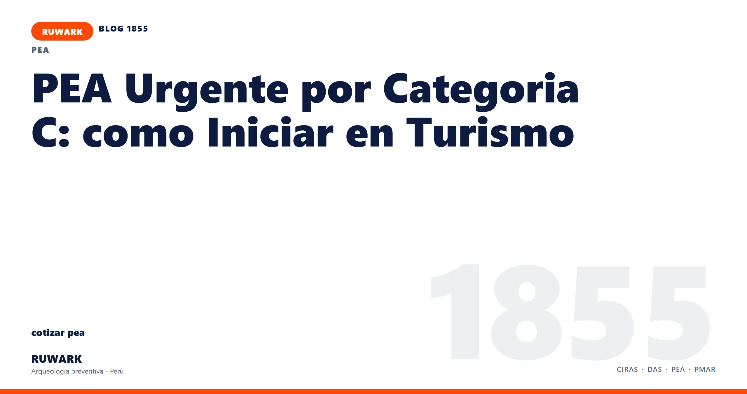 categoria - RUWARK arqueologia preventiva Peru