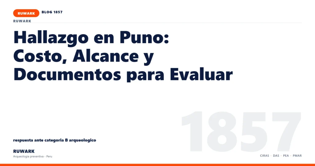 categoria - RUWARK arqueologia preventiva Peru