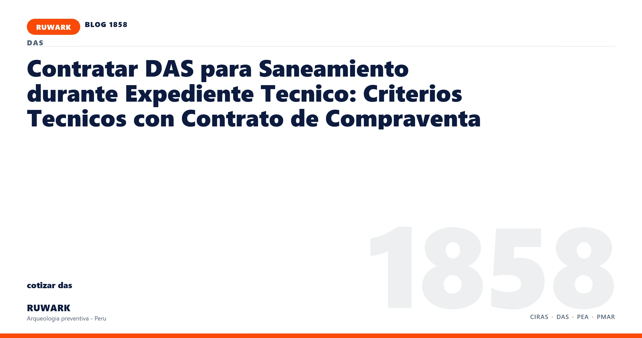 infraestructura - RUWARK arqueologia preventiva Peru