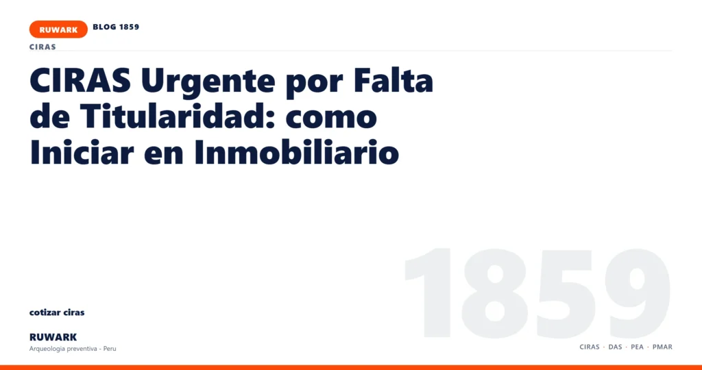 falta - RUWARK arqueologia preventiva Peru
