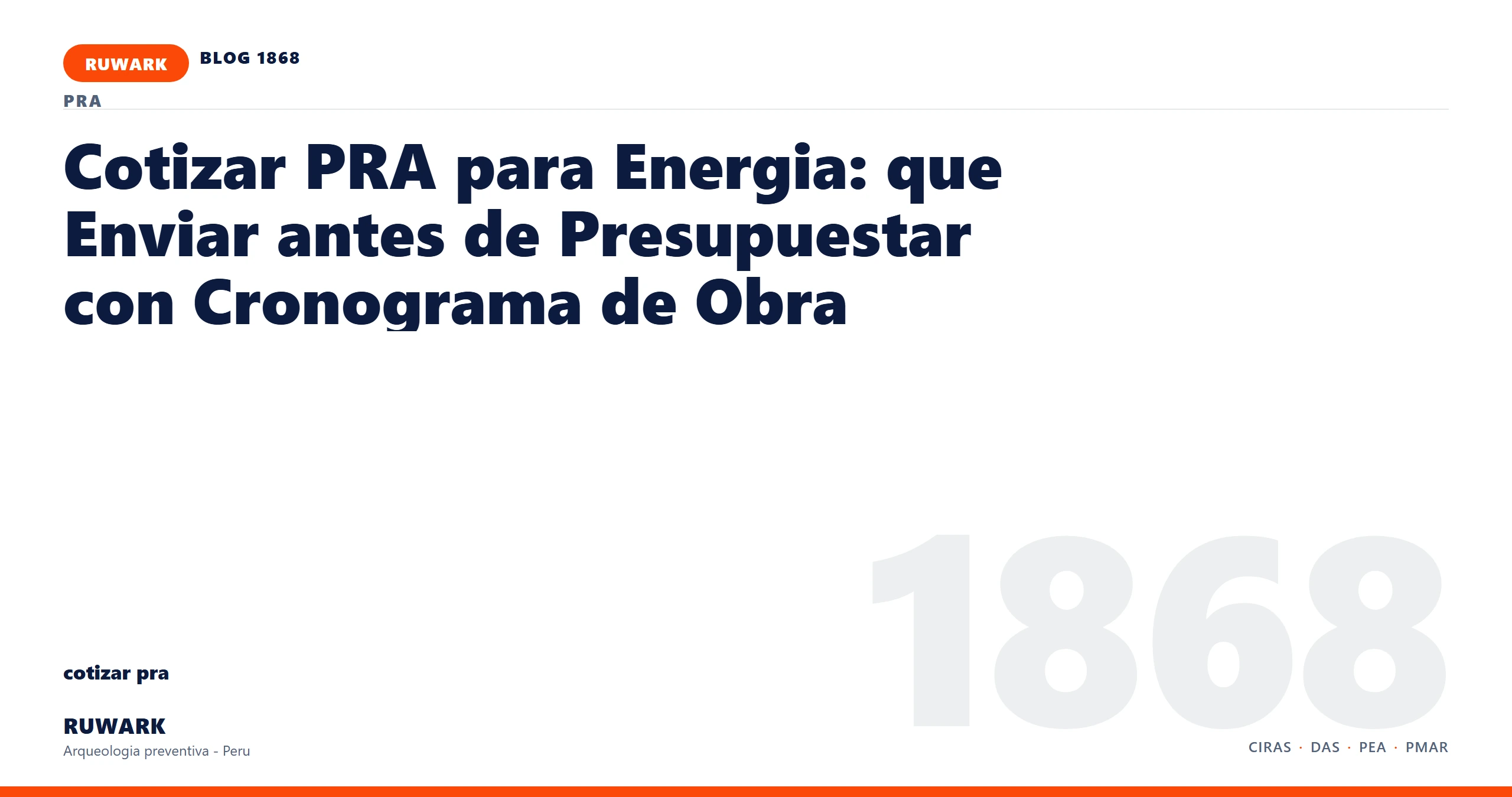 cambio - RUWARK arqueologia preventiva Peru