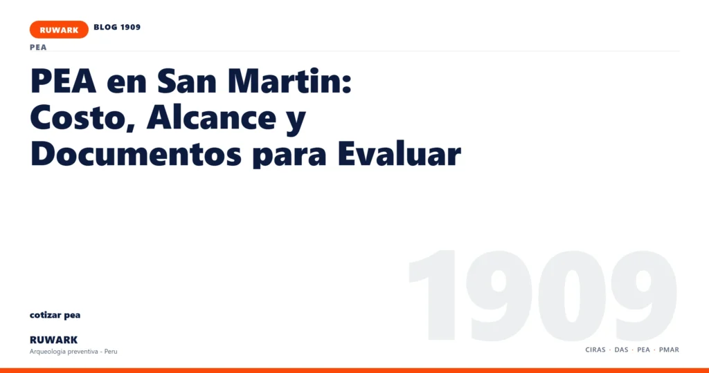 antecedentes - RUWARK arqueologia preventiva Peru