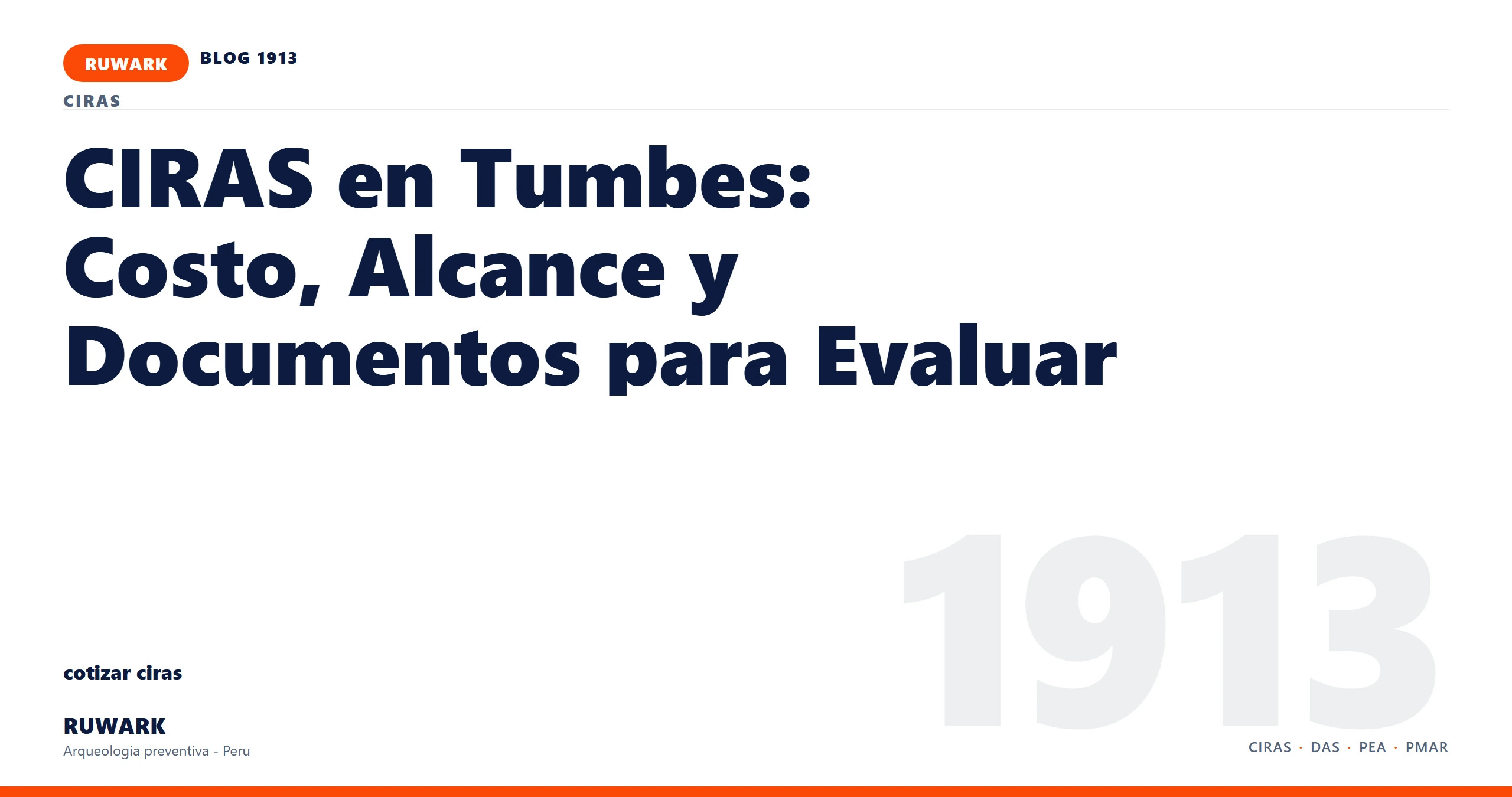 plano - RUWARK arqueologia preventiva Peru