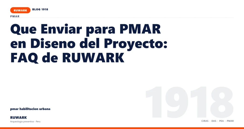 servidumbre - RUWARK arqueologia preventiva Peru