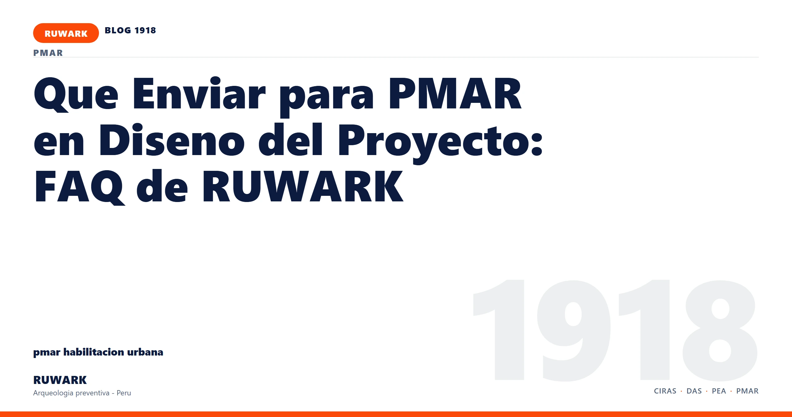 servidumbre - RUWARK arqueologia preventiva Peru