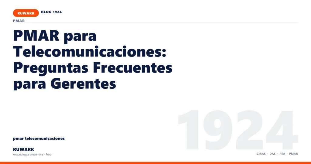 hallazgo - RUWARK arqueologia preventiva Peru