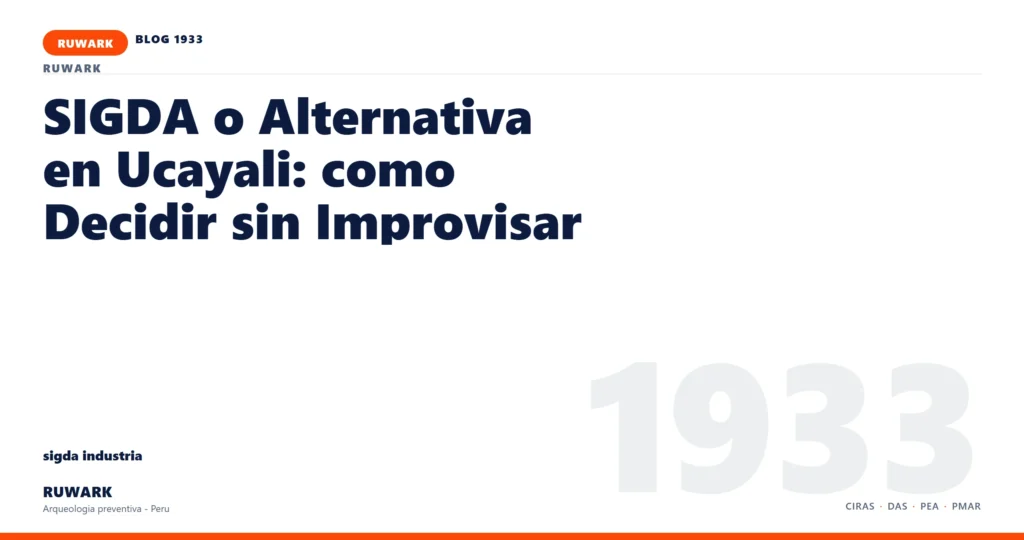 plano - RUWARK arqueologia preventiva Peru