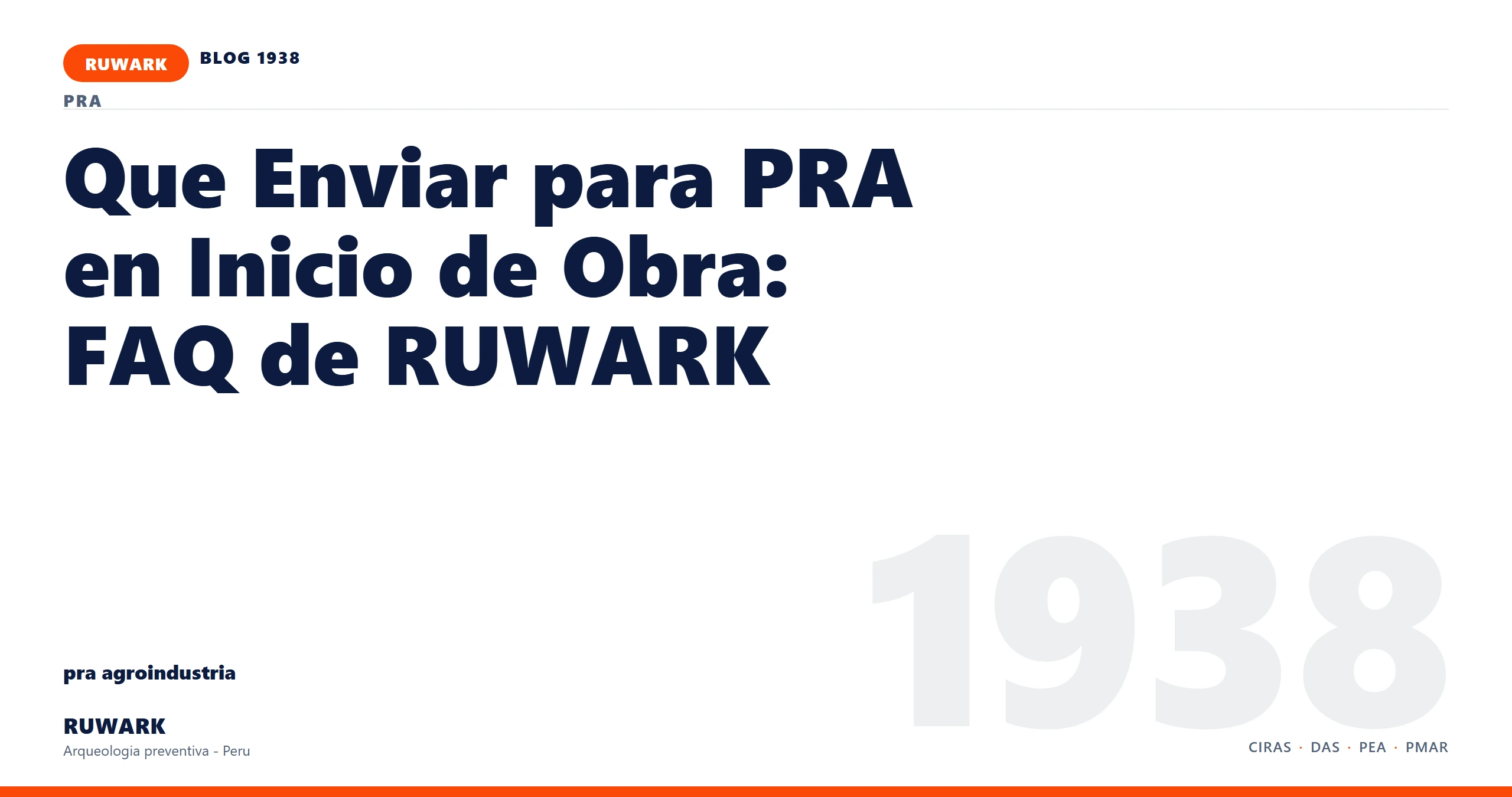infraestructura - RUWARK arqueologia preventiva Peru