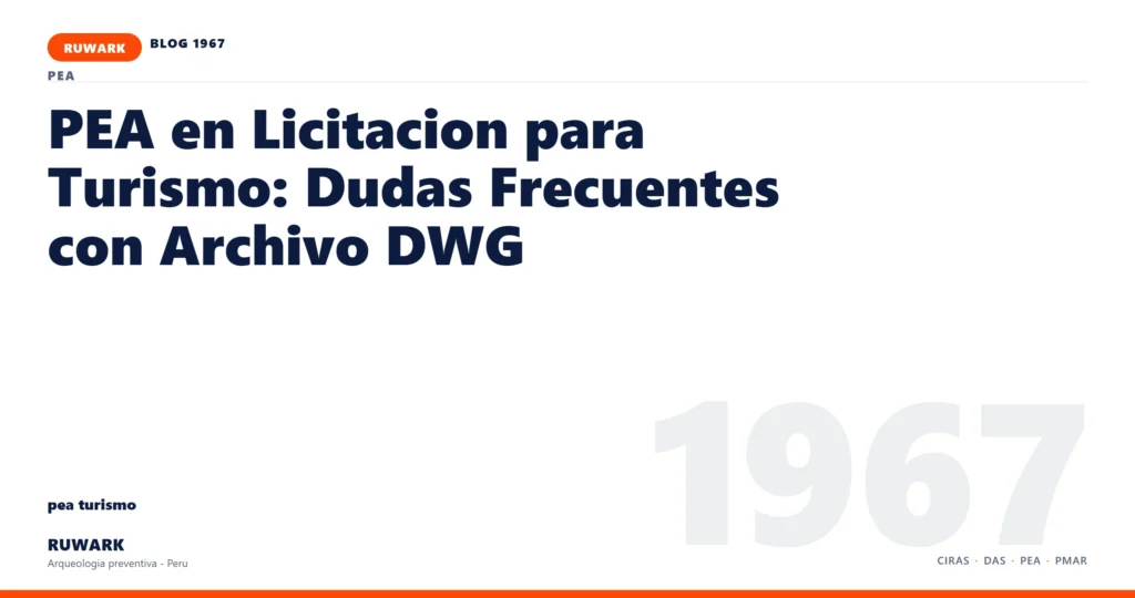 hallazgo - RUWARK arqueologia preventiva Peru