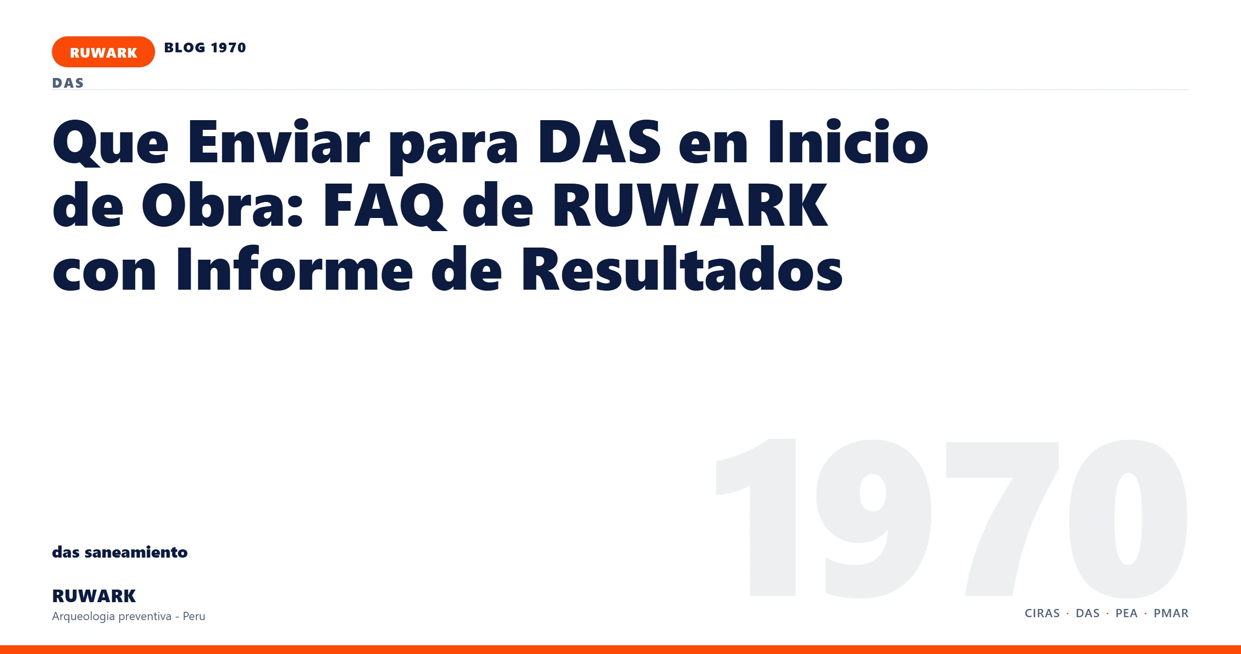 obra - RUWARK arqueologia preventiva Peru
