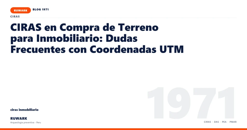 cronograma - RUWARK arqueologia preventiva Peru