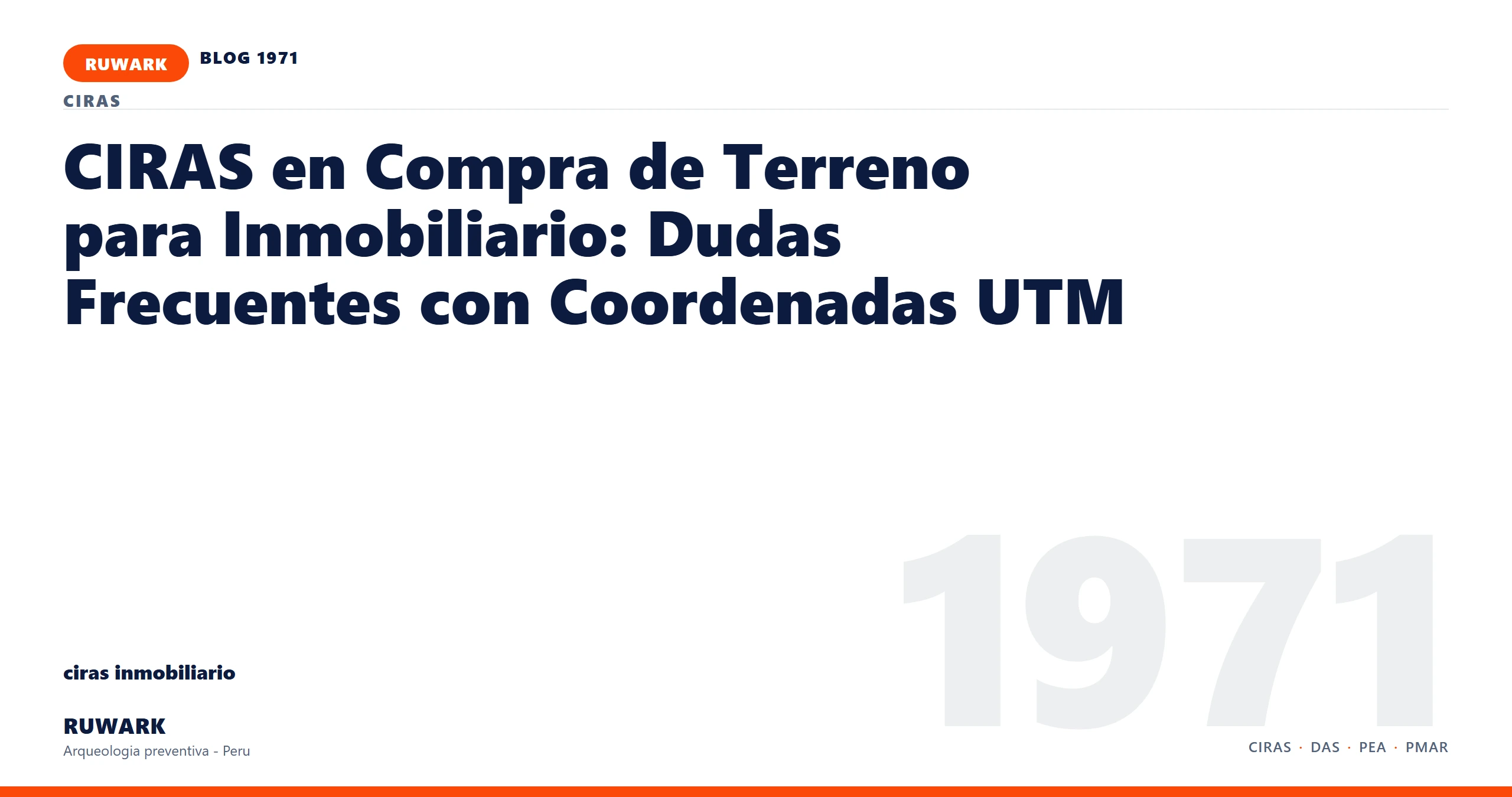 cronograma - RUWARK arqueologia preventiva Peru