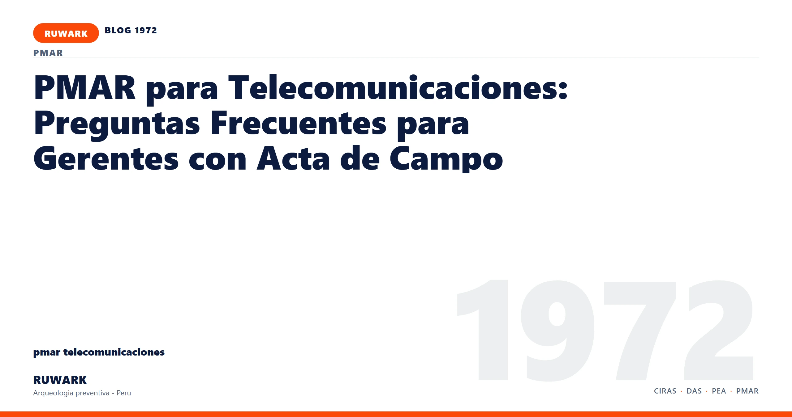 categoria - RUWARK arqueologia preventiva Peru