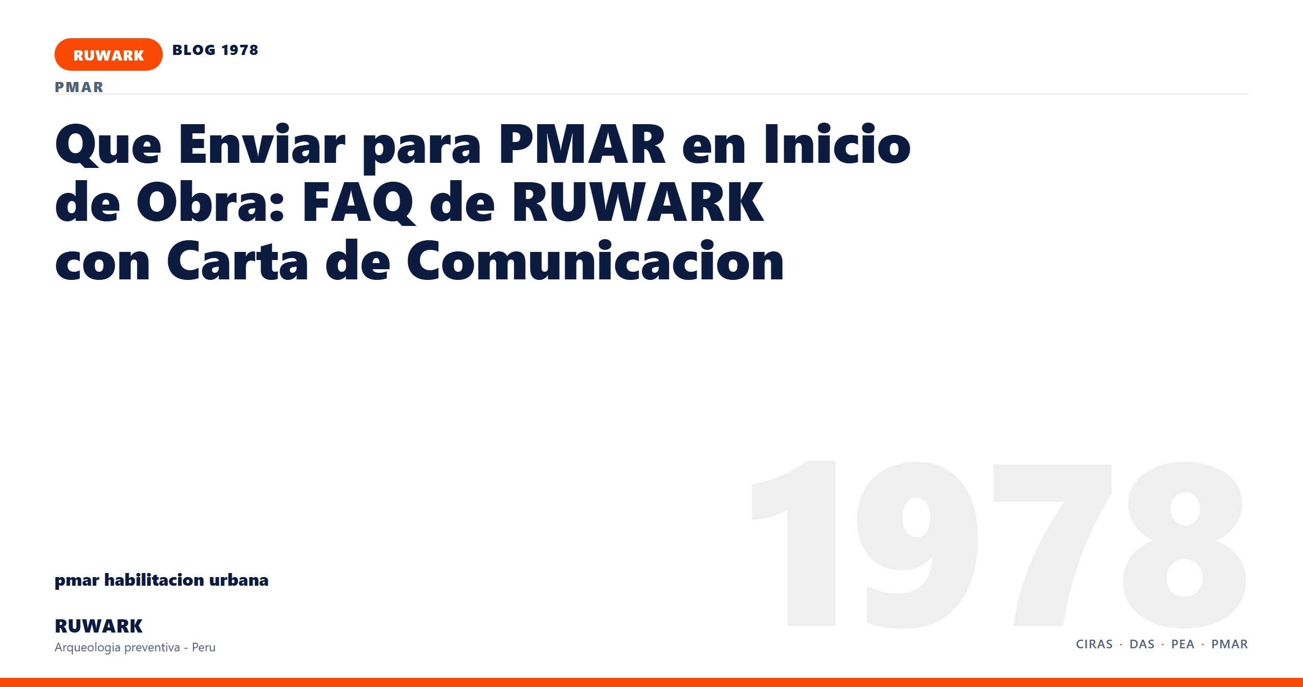 servidumbre - RUWARK arqueologia preventiva Peru