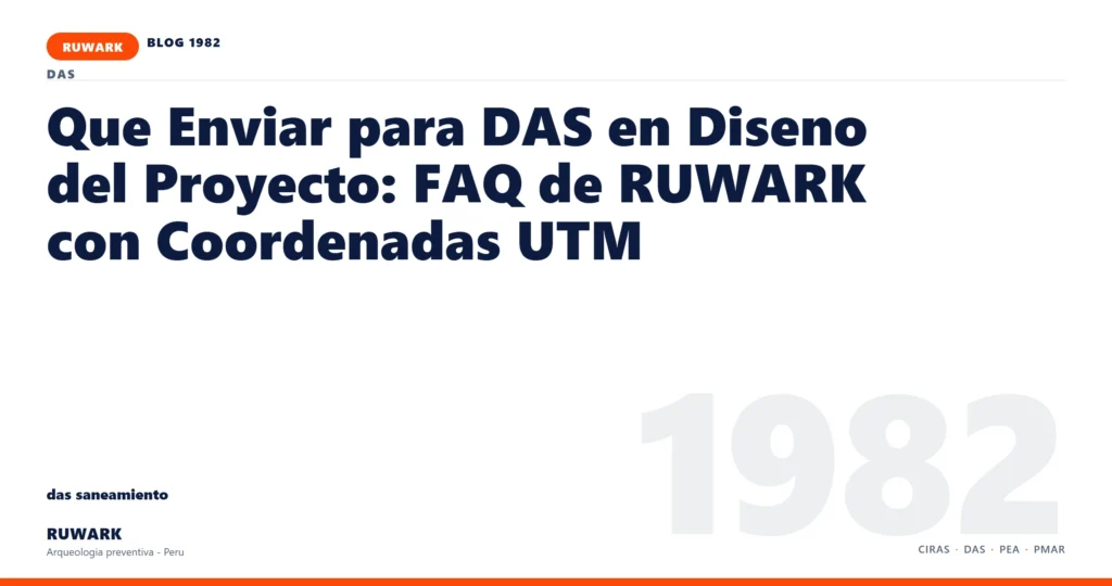 memoria - RUWARK arqueologia preventiva Peru