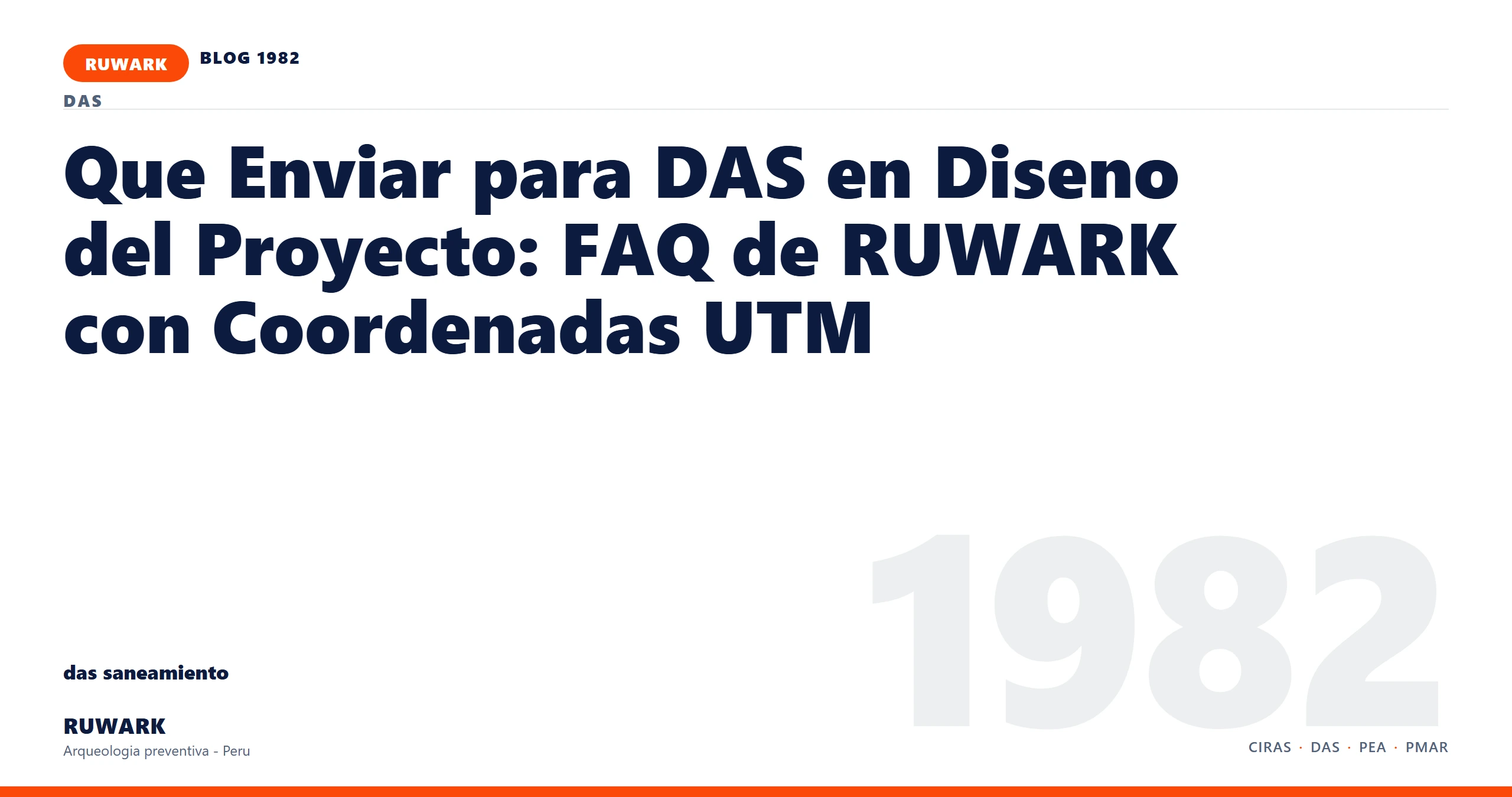 memoria - RUWARK arqueologia preventiva Peru